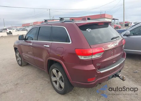 2016 Jeep Grand Cherokee Overland из США, поврежденный, VIN 1C4RJECG7GC500482